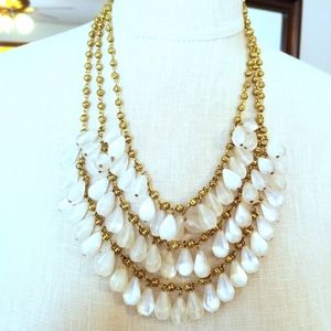 Anthropologie Lenora Dame Mutil-Strand necklace